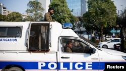 Policija Pakistana, februar 2024.