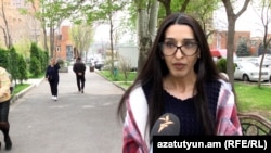 Armenia - Tatev Virabian speaks to RFE/RL, April 17, 2023.