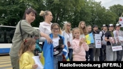 Мітинг на підтримку українських військовополонених. 15 червня 2024 року