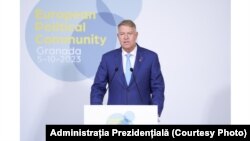 Președintele Iohannis la Reuniunea Comunităţii Politice Europene, Granada, Spania