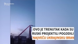 Ruski projektili pogodili najveću ukrajinsku branu u Zaporožju