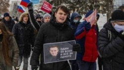Сергей Подсытник на митинге в Самаре