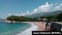 Plaža Miločer, u budvanskoj opštini