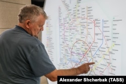 Схема московского метро после открытия новых станций в 2023 году