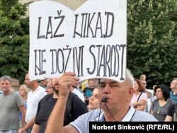 Protest u Novom Sadu, 7. jul 2023.