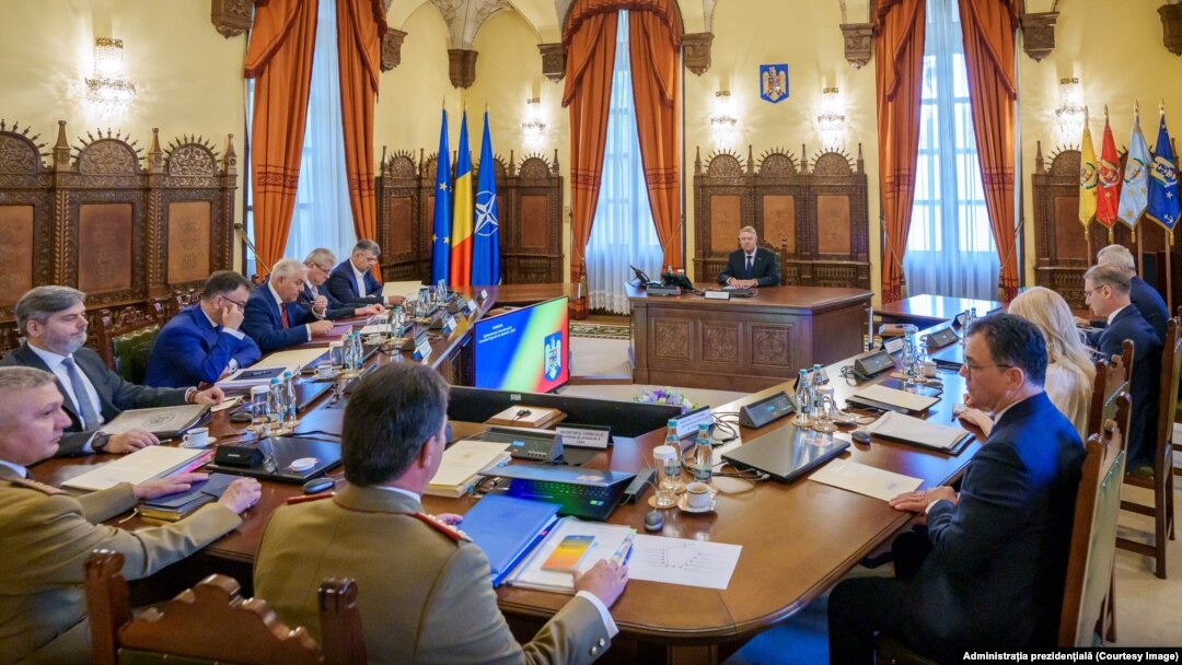 Ultima ședință CSAT a avut loc pe 20 iunie, când membrii consiliului au decis că România va dona Ucrainei un sistem Patriot.