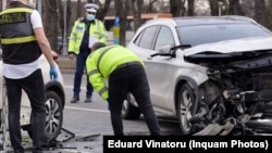 Imagine generică de la locul unui accident