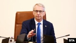 Премиерът Николай Денков на заседание на Министерски съвет