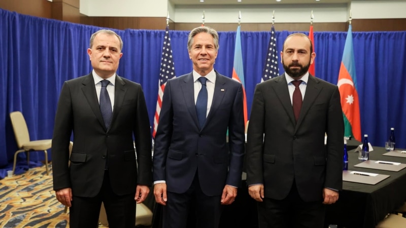 Blinken Hosts Fresh Talks Between Armenian, Azeri FMs