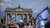 Skup "protiv terora i antisemitizma" je održan u centru Berlina, 22. oktobar 2023.