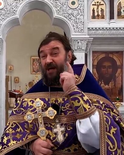 The Russian Orthodox Priest Preaching For War