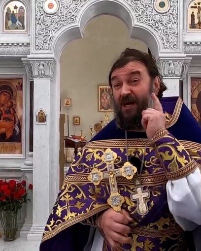 The Russian Orthodox Priest Preaching For War