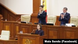 Президент Молдовы Майя Санду
