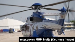 Helikopter kojim je letio Milorad Dodik.
