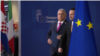 Orbán Viktor érkezése a brüsszeli EU-csúcsra 2023. december 14-én