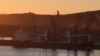 Сухогруз SAN COSMAS в порту Феодосии, 28 декабря 2023 года