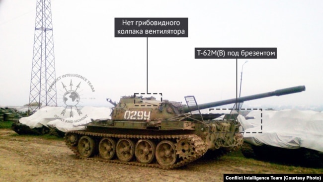 Т-55 на базе хранения танков в Арсеньеве, фото сделано не позже 2011 года