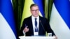 Finnish Prime Minister Petteri Orpo called the new law "a strong message to Russia, a strong message to our allies, that Finland takes care of its own security, we take care of the security of the EU border." (file photo)