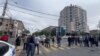 Armenia - protests in Yerevan, citizens block streets, 13May, 2024