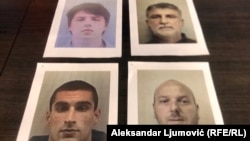 Fotografije osumnjičenih za kopanje tunela do Višeg suda u Podgorici