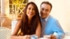 Darya Safai, a Belgian lawmaker pictured with her husband, Saeed Bashirtash, in 2023, says she received death threats from Iran.