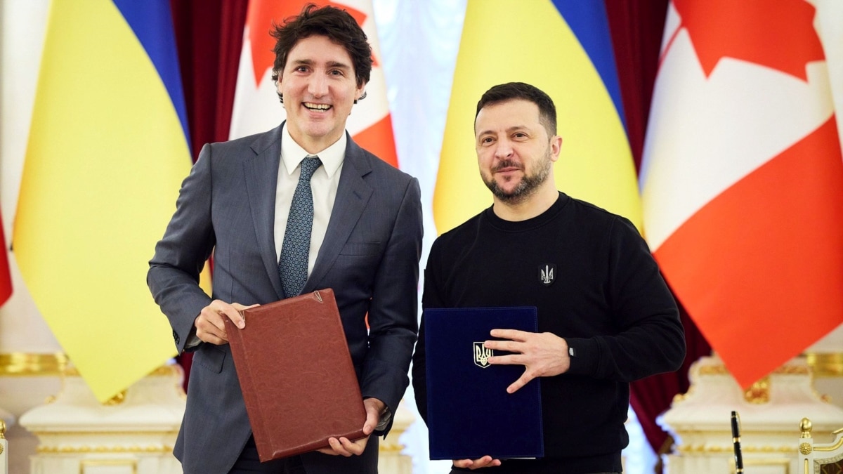 Україна підписала угоду про співробітництво у сфері безпеки з Канадою – Зеленський
