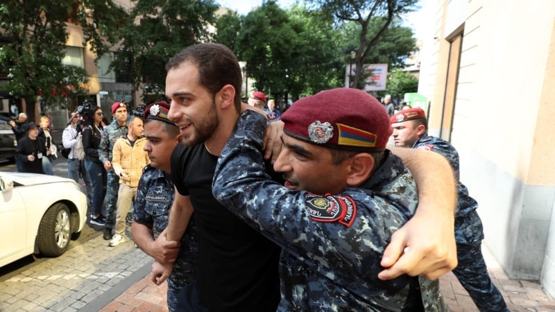 Scores Arrested As Antigovernment Protest Continue In Armenia