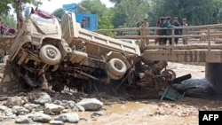 The Taliban said at least 103 people were killed and over 60 injured in floods and heavy rains between March 21 and April 29. (file photo)