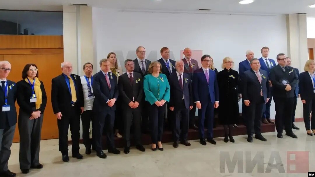 Конференција насловена „Украина, година на хероизмот“ во Скопје 