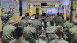Фото лекции с сайта Южно-Сахалинского гарнизонного военного суда, 16 июня 2023 года