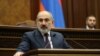 Armenian Prime Minister Nikol Pashinian in parliament (file photo)