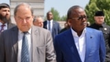 Посещение президентом Гвинеи-Бисау Умару Сисоку Эмбало мемориального комплекса имени Кадырова в Грозном