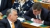 Orbán Viktor és Kocsis Máté a Parlamentben 2022. december 5-én 
