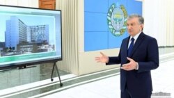 Prezident Şavkat Mirziyoyev "Yeni Daşkənd" layihəsini təftiş edir.