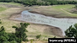 Белогорское водохранилище стремительно пересыхает – Крым, июнь 2024 года