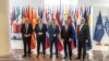 Ministrat e Punëve të Jashtme të Austrisë, Çekisë dhe Sllovakisë gjatë një vizite në Shkup më 13 korrik.