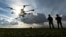 UKRAINE – Ukrainian servicemen fly with a Vampire unmanned aerial vehicle (UAV) near a front line, amid Russia's attack on Ukraine, in Zaporizhzhia region, February 2, 2024