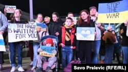 Skup Ukrajinaca u Podgorici 24. februar 2024.