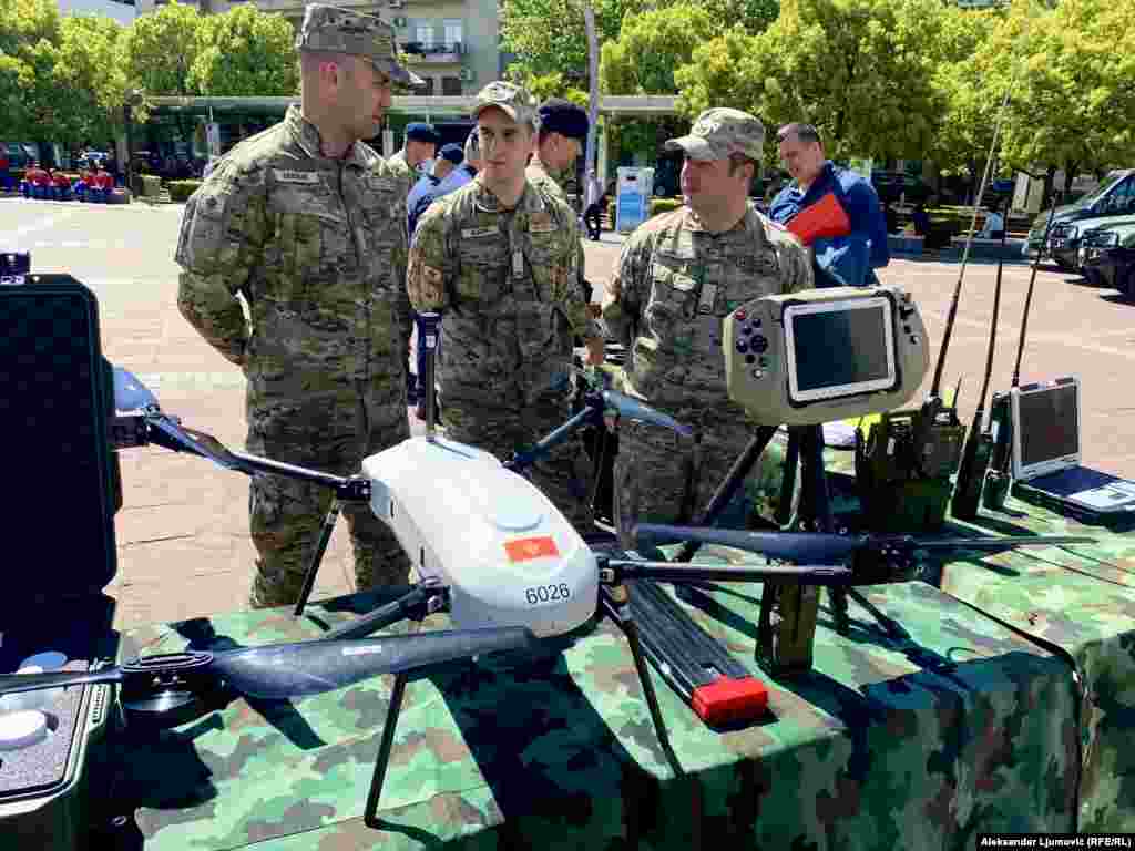 Vojska Crne Gore koristi za izviđanje dronove &quot;Tor&quot;.