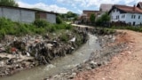 Novi Pazar, Serbia--Consequences of flooding three days after heavy rains in southwest Serbia, May 24, 2024