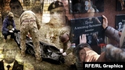 Военные из Крыма, погибшие на войне против Украины, фотоколлаж