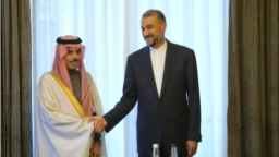 دیدار حسین امیرعبداللهیان و فیصل بن فرحان در شهر کیپ‌تاون آفریقای جنوبی