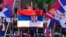Serbian nationalists gather in Belgrade on June 8 for the "All-Serbian Assembly."