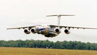 Самолет Ил 76 на Руската федерация се разби в руската Белгородска
