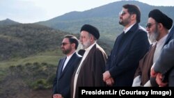 19 mai 2024, Ebrahim Raisi în vizita din East Azarbaidjan.