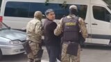 Aidar Syzdyqov was filmed being forced on a bus by Spetsnaz officers in Astana on May 16.