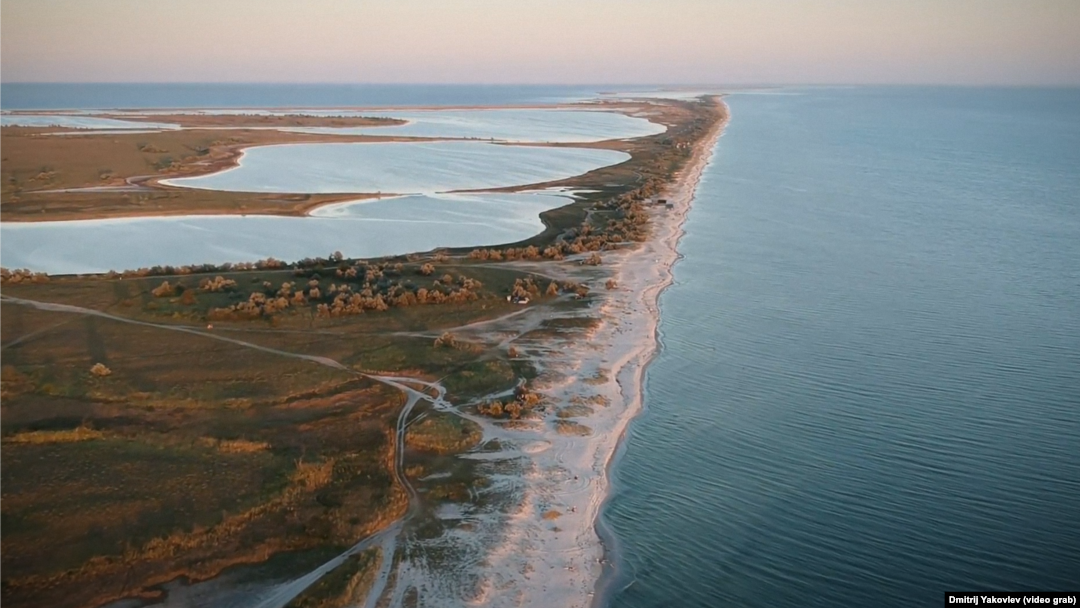 Peninsula Kinburn în regiunea Nikolaiev din Ucraina (arhivă).