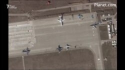 Аэродром и полигон ПВО в Ейске после предполагаемого украинского удара