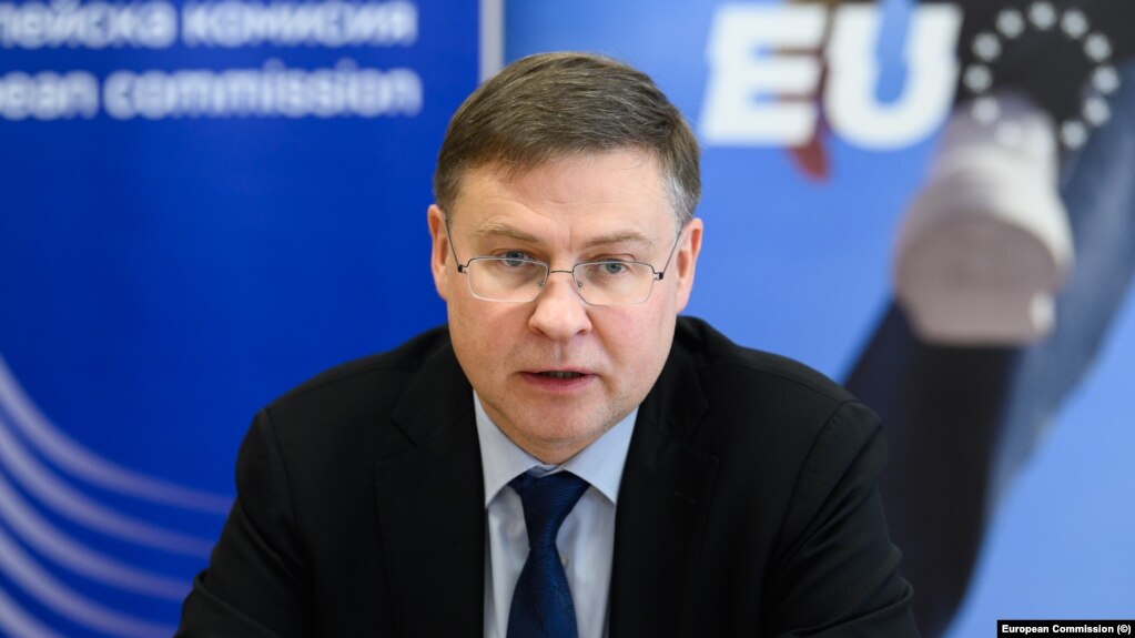Zyrtari i BE-së, Valdis Dombrovskis. Fotografi nga arkivi. 