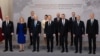 Президентите на съюзниците от източния фланг на НАТО и американския президент Джо Байдън на срещата във Варшава на 22 февруари 2023 г.